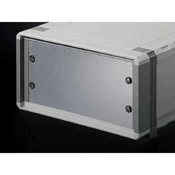 Rack-plaat Rittal 1934.200 — alumiinium, valge, laius 482,6 mm, pakis 3