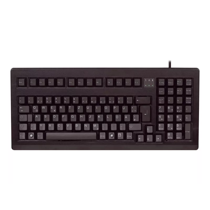 CHERRY G80-1800 klaviatuur Home USB QWERTY USA inglise Must