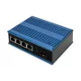 Digitus 4-pordiline Fast Ethernet võrgulüliti, tööstuslik, haldamata, 1 SFP FE üleslingiga