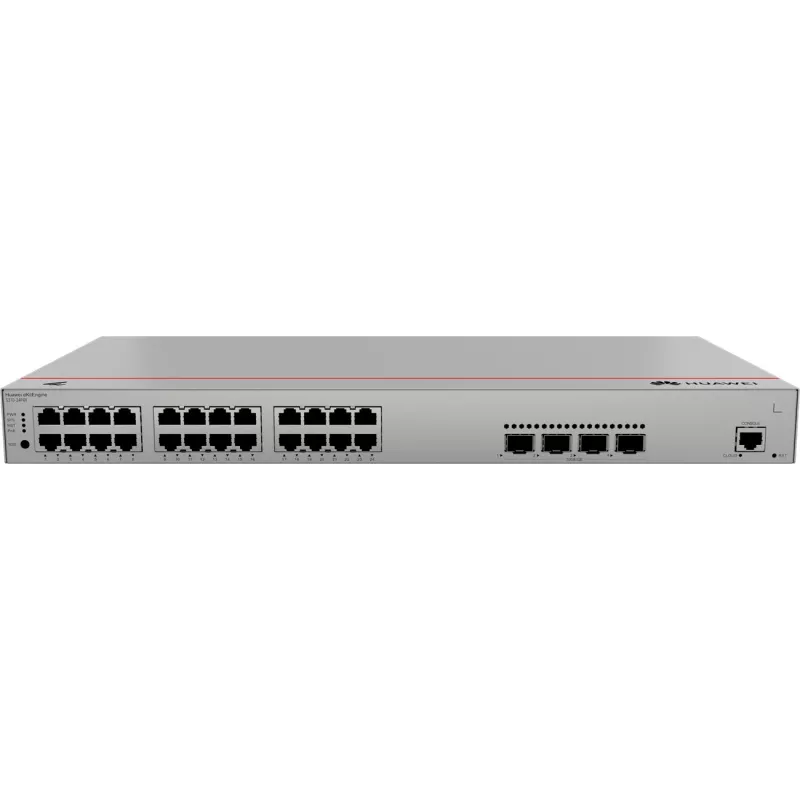 Huawei S310-24P4X Gigabit PoE nutilüliti, 4x SFP+ 24x PoE, 4x SFP+, riiulikinnitatav