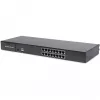 19-tolline LCD KVM-konsool DIGITUS DS-72211-5US, 16 pordiga, Cat 5, 1366x768, US International klaviatuuriga