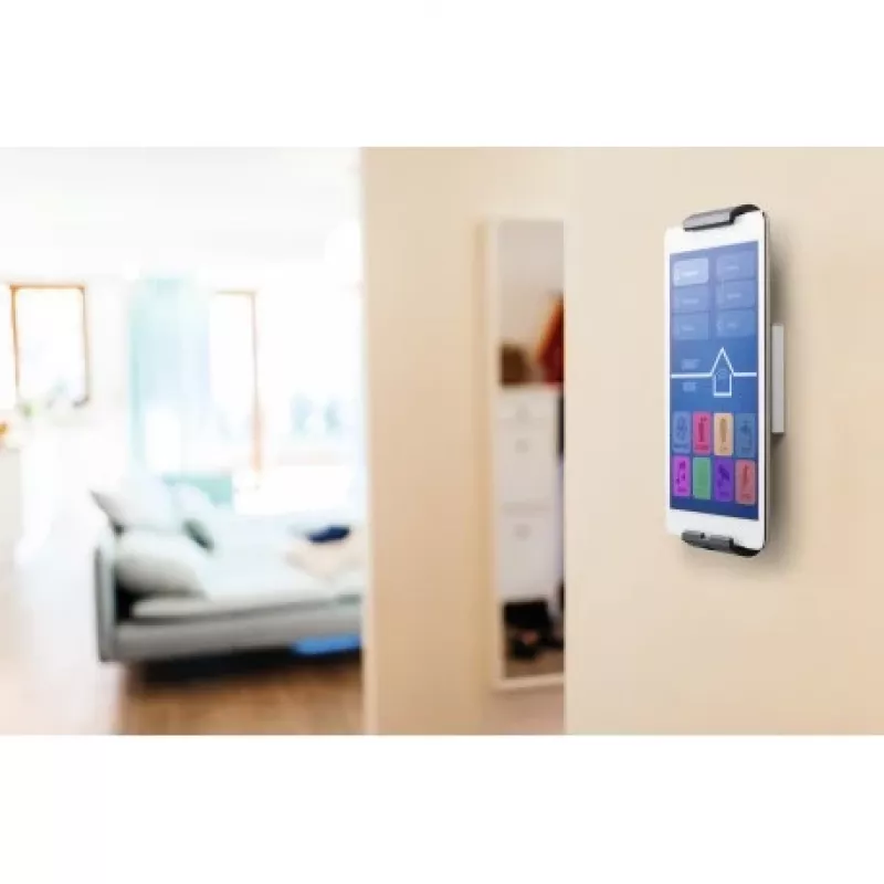 DURABLE TABLET HOLDER WALL - seinakinnitus tahvelarvutile - Alumiinium, ABS-plast - Hõbedane (7-13) (893323)