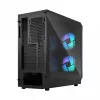 Fractal Design Focus 2 RGB karastatud klaasiga keskmine torn ATX arvutikorpus - must