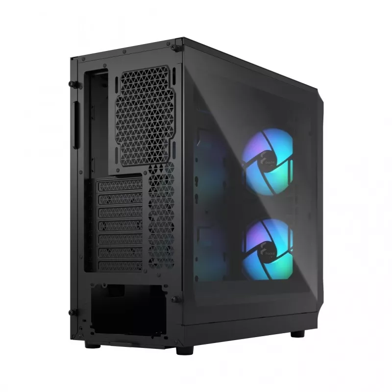 Fractal Design Focus 2 RGB karastatud klaasiga keskmine torn ATX arvutikorpus - must