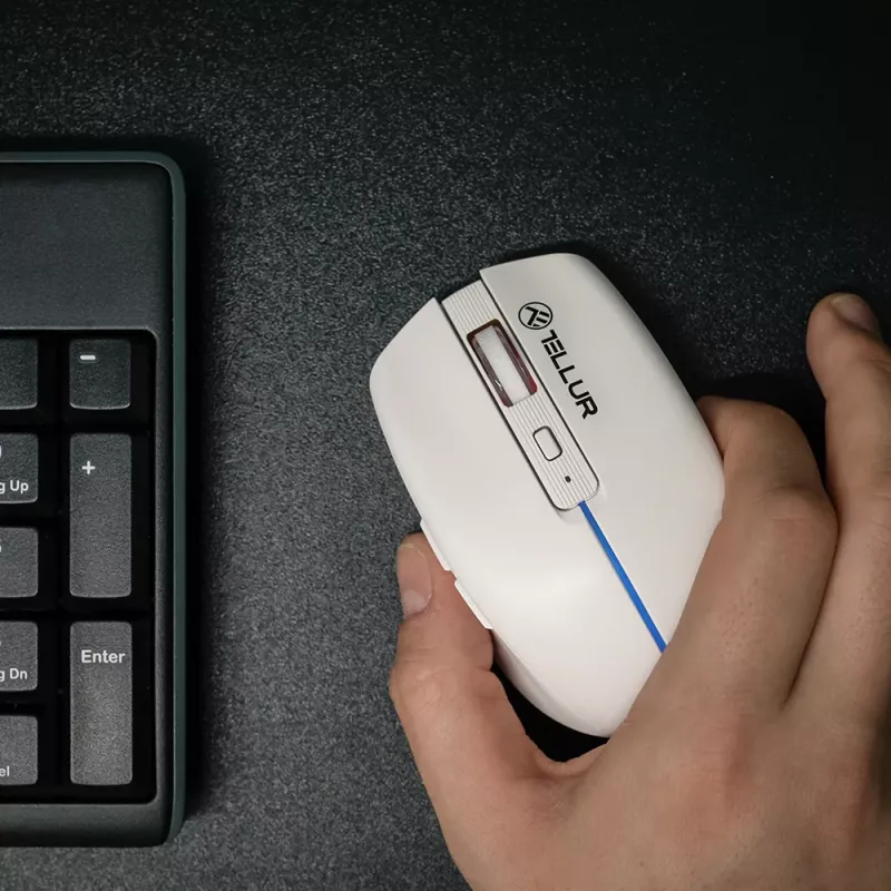 Tellur Silent Click Wireless hiir Valge