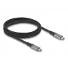 USB-kaabel DeLOCK 81192 USB4 Gen 2x2 2m USB C Must Hall