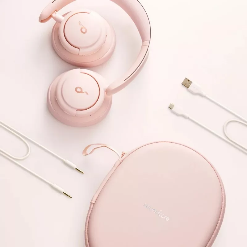 Soundcore by Anker Life Q30 hübriidsed aktiivmürasummutavad kõrvaklapid mitme režiimiga, Hi-Res heli, 40 tundi tööaega, selged kõned, kiirlaadimine
