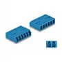 DeLOCK fiiberoptiline adapter HD LC Hexaplex pistikupesa – LC Hexaplex pistikupesa, sinine