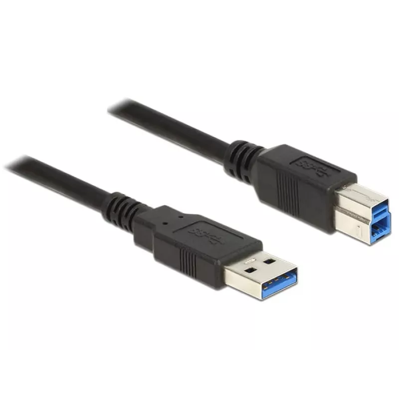 USB-kaabel DeLOCK 85069 USB 3.2 Gen 1 3 m USB A USB B Must
