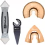 KWB Multi-Tool-Set Fliesen, 4-osaline, lihvketas