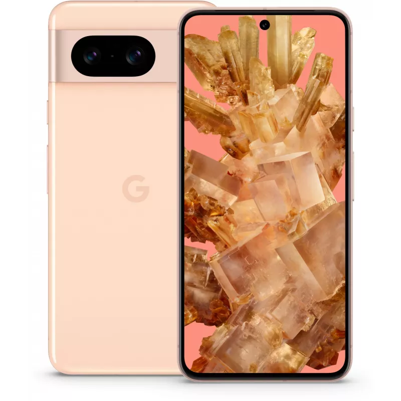 Google Pixel 8 Dual SIM - Pristine Rose - Lukustamata - 128 GB