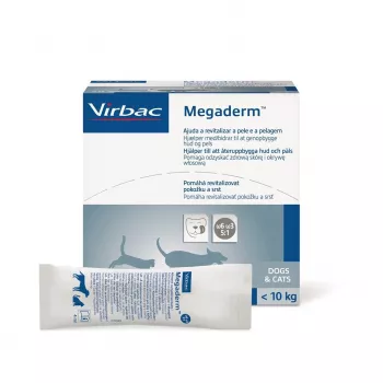 VIRBAC MEGADERM MONO kotikesed 4 ml × 28 — nahalisand koertele ja kassidele