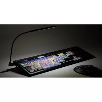 Klaviatuur Logickeyboard Adobe Premiere Pro CC QWERTZ saksa mitmevärviline