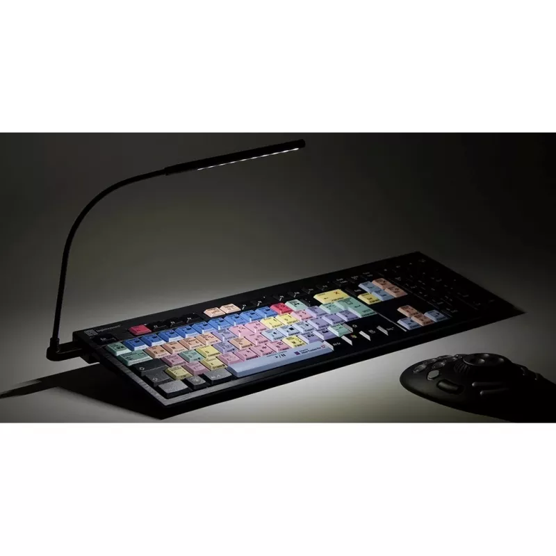 Klaviatuur Logickeyboard Adobe Premiere Pro CC QWERTZ saksa mitmevärviline