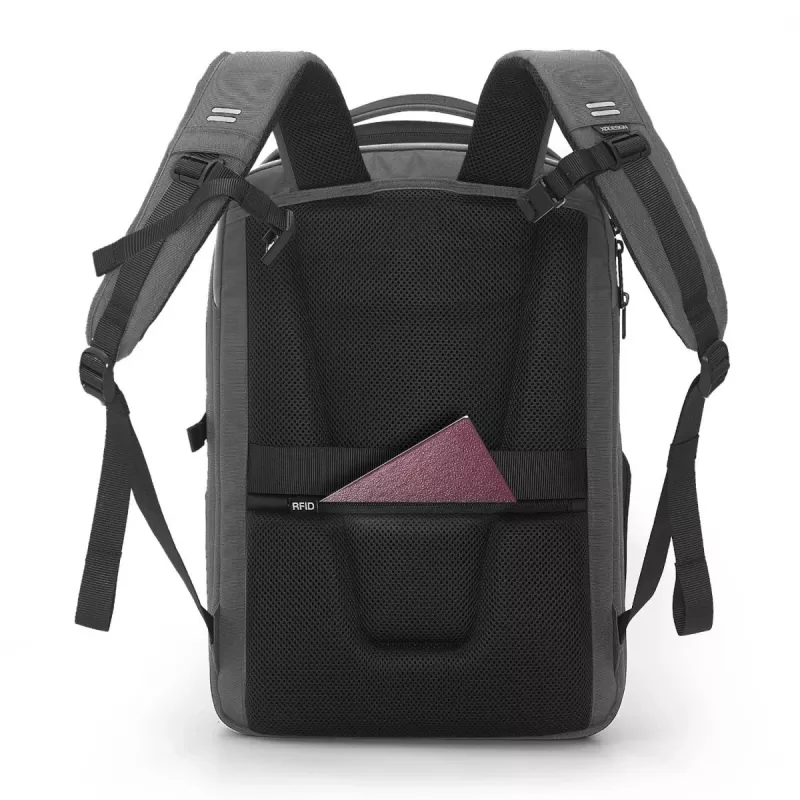 Seljakott XDDESIGN Bizz hall P705.932 — veekindel, kerge linna seljakott