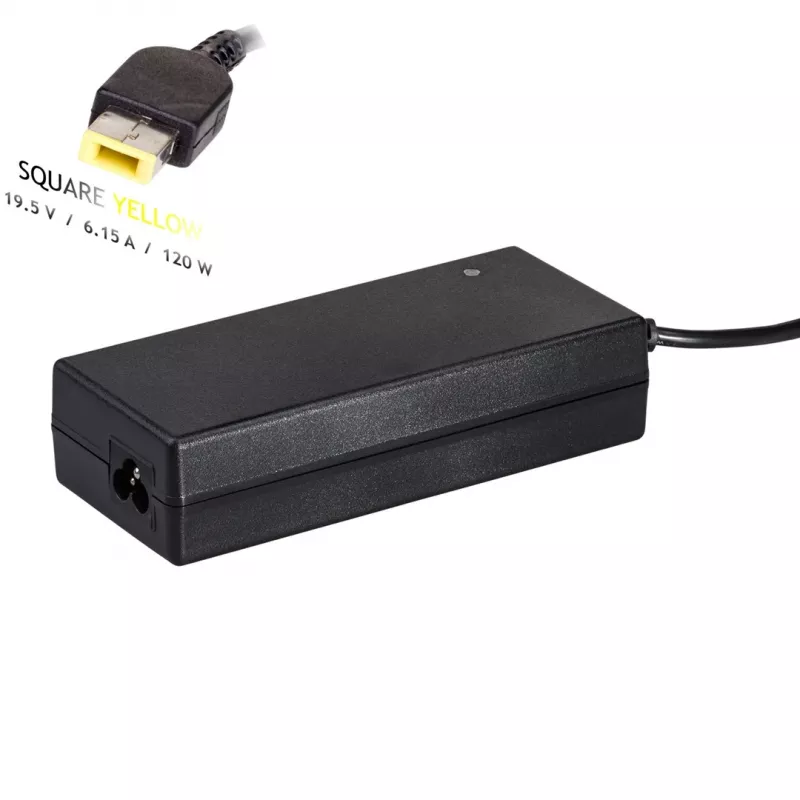 Akyga AK-ND-52 sülearvuti toiteadapter 19,5 V / 6,15 A, 120 W, Slim Tip pistik, Lenovo jaoks