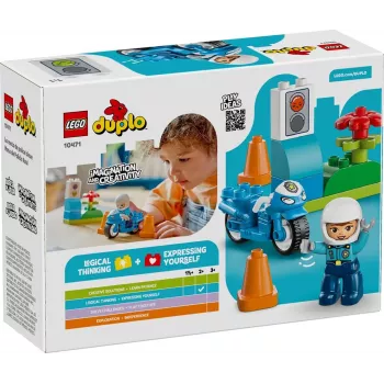 LEGO DUPLO 10471 Sinine politseimootorratas