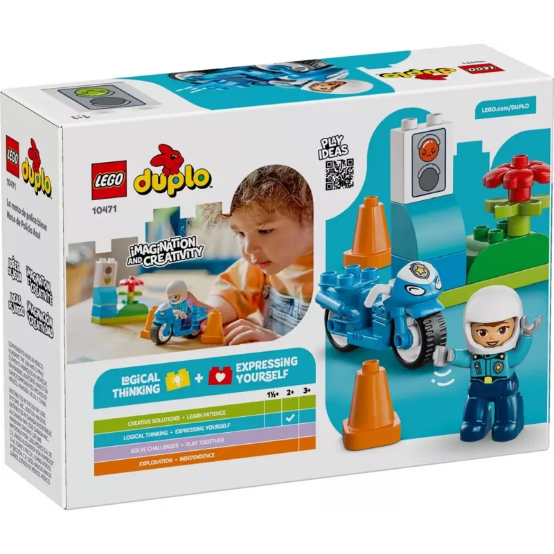 LEGO DUPLO 10471 Sinine politseimootorratas