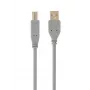 USB 2.0 A-pistik B-pistik 6 jalga kaabel, hall värv