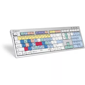 Klaviatuur Logickeyboard ALBA Universal USB AZERTY French Silver
