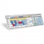 Klaviatuur Logickeyboard ALBA Universal USB AZERTY French Silver