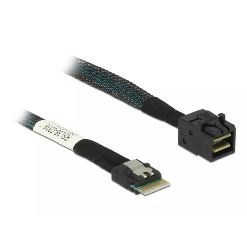 DeLOCK SAS-kaabel 85081 0,5 m õhuke SAS SFF-8654 Mini SAS HD SFF-8643