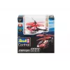 Helicopter RC Revell TOXI elektrimootor, LiPo 75 mAh, 15 g, valge/punane/must