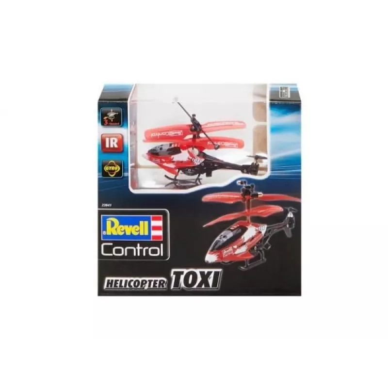 Helicopter RC Revell TOXI elektrimootor, LiPo 75 mAh, 15 g, valge/punane/must