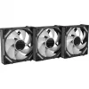 ALPENFÖHN Wing Boost 4 120mm ARGB PWM Korpuseventilaatorid - 3 tk must