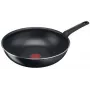 Universaalne pann Tefal B55619 — 28 cm alumiinium, titaani mittenakkuva kattega, Thermo-Spot