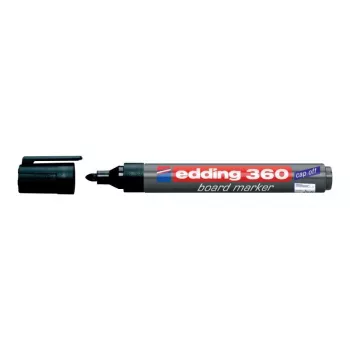 Marker Edding e-360 Must 1 tk Kirjutusvärvid Must
