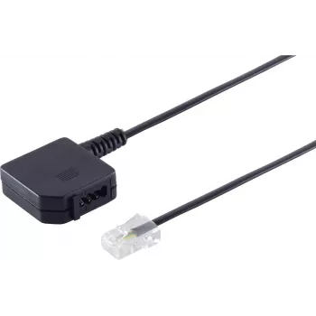 Telefoniadapter ShiverPeaks 71041-1 8/4 Western pistik TAE U ühendusmuhvile