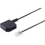 Telefoniadapter ShiverPeaks 71041-1 8/4 Western pistik TAE U ühendusmuhvile