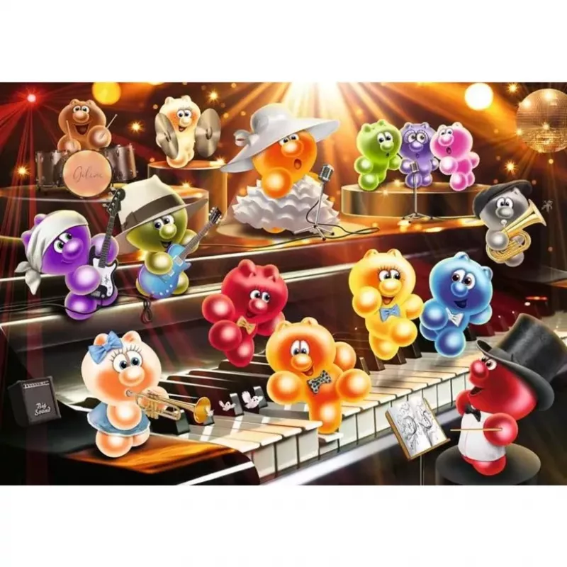 Pusle Ravensburger Gelini make music 1000 osa – 1000-osaline pusle, bränd Ravensburger