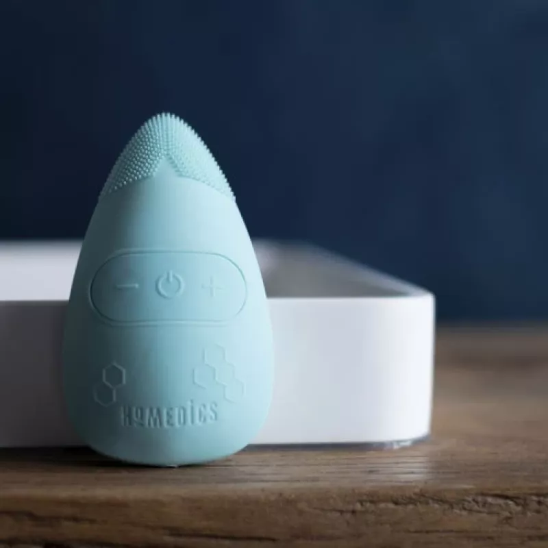 Näopuhastushari Homedics FAC-350-EUA Honeycomb Silicon, silikoonist kärgstruktuuriga pea õrnaks puhastamiseks
