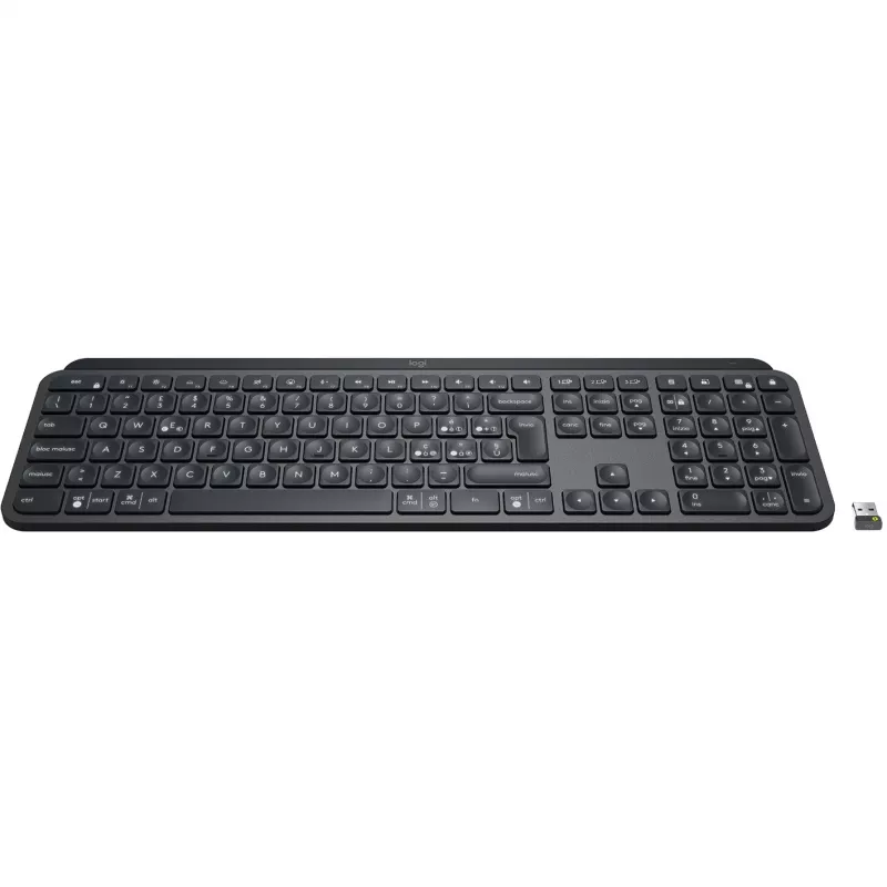 Logitech MX Keys for Business klaviatuur RF-juhtmevaba + Bluetooth Itaalia grafiit (920-010247)