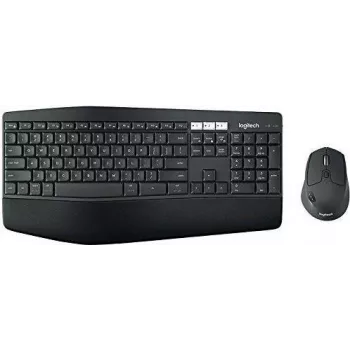 Logitech MK850 Performance juhtmevaba klaviatuuri ja hiire komplekt - täissuuruses (100%) - juhtmevaba - RF-juhtmevaba + Bluetooth - QWERTY - must - hiir kaasas