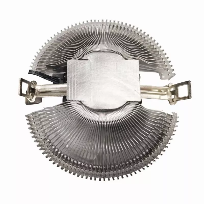 Õhujahuti Gembird CPU-HURACAN-X40 — 90 mm ventilaator, 800–1600 RPM, LGA 775 tugi, läbipaistev