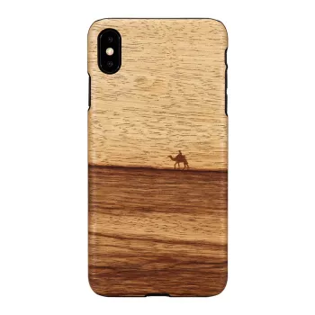 Nutitelefoni ümbris man and wood iPhone XS Maxile — terra must