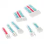 PC-toiteploki põimitud kaablipikenduskomplekt Kolink Core Adept — 6-osaline komplekt, PET-ümbrisega, vaskjuhtmetega, 20+4pin/8pin/4+4pin/3×6+2pin, 0,30–0,35 m