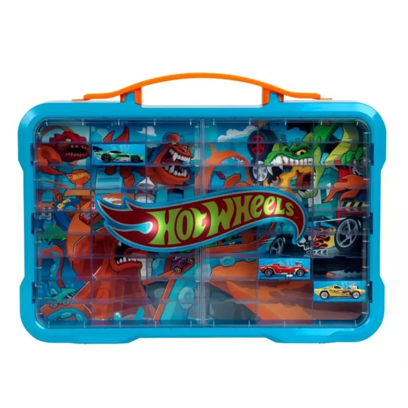 Hot Wheels kandmiskohver valgustatud logoga