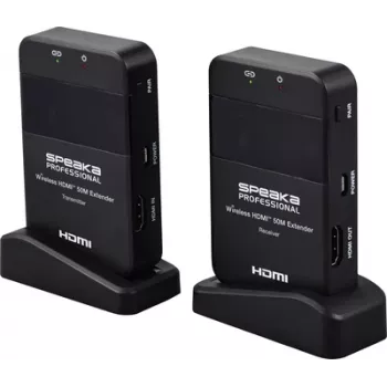 SpeaKa Professional SP-HDE-320 HDMI juhtmevaba edastuskomplekt 148,5 MHz 1920 x 1080 pikslit (SP-12774728)