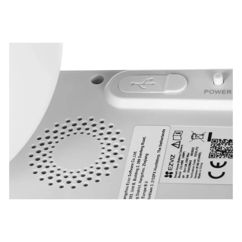 IP-valvekaamera EZVIZ HB8 4MP (2560×1440), välitingimustesse, PTZ, Wi‑Fi, aku/DC, päikesepaneel kaasas