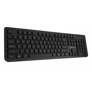 Juhtmega USB täissuuruses klaviatuur Rebeltec Spiro RBLKLA00041 — must
