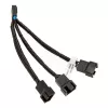 EK Water Blocks EK-kaabel Y-Weiche for 3x 4-Pin-PWM-Fan 10 c