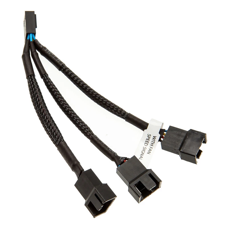 EK Water Blocks EK-kaabel Y-Weiche for 3x 4-Pin-PWM-Fan 10 c