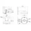 Kinnitus Hikvision DS-1272ZJ-120