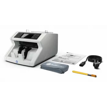 Pangatähtede loendusmasin Safescan 2210 G2 Valge LCD-ekraan AC 220-240V