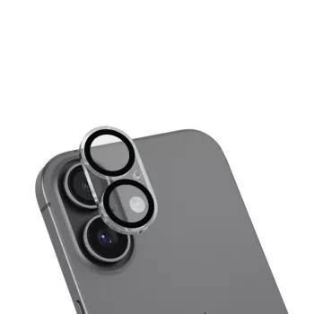 Crong kaamera ja objektiivi klaasikaitse CRGLSIP1763 iPhone 17-le — kaamera objektiivikate