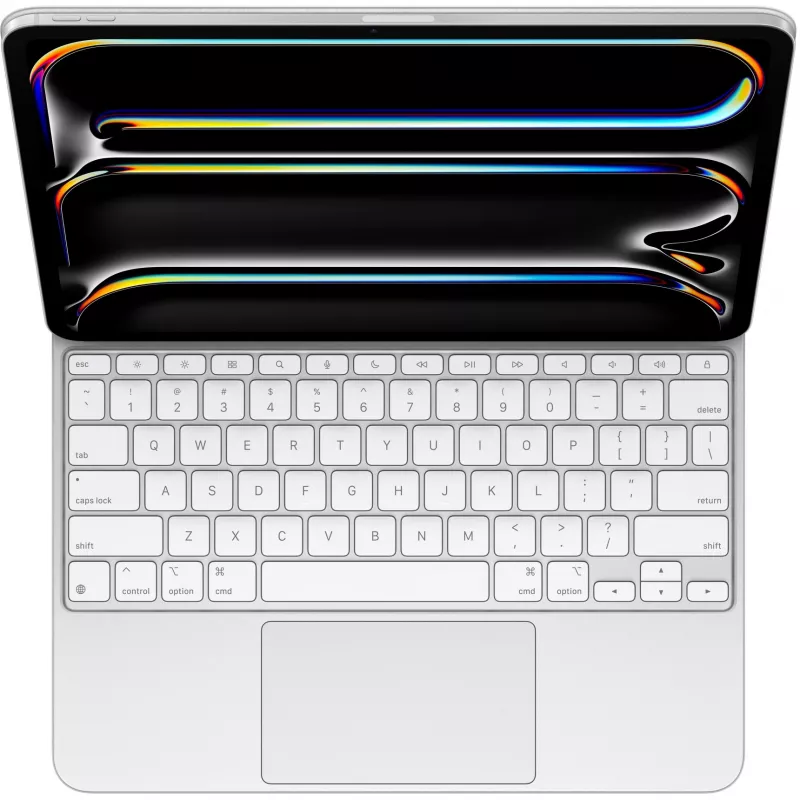 Apple Magic klaviatuur iPad Pro 13-tollisele M4-le USA inglise QWERTY valge